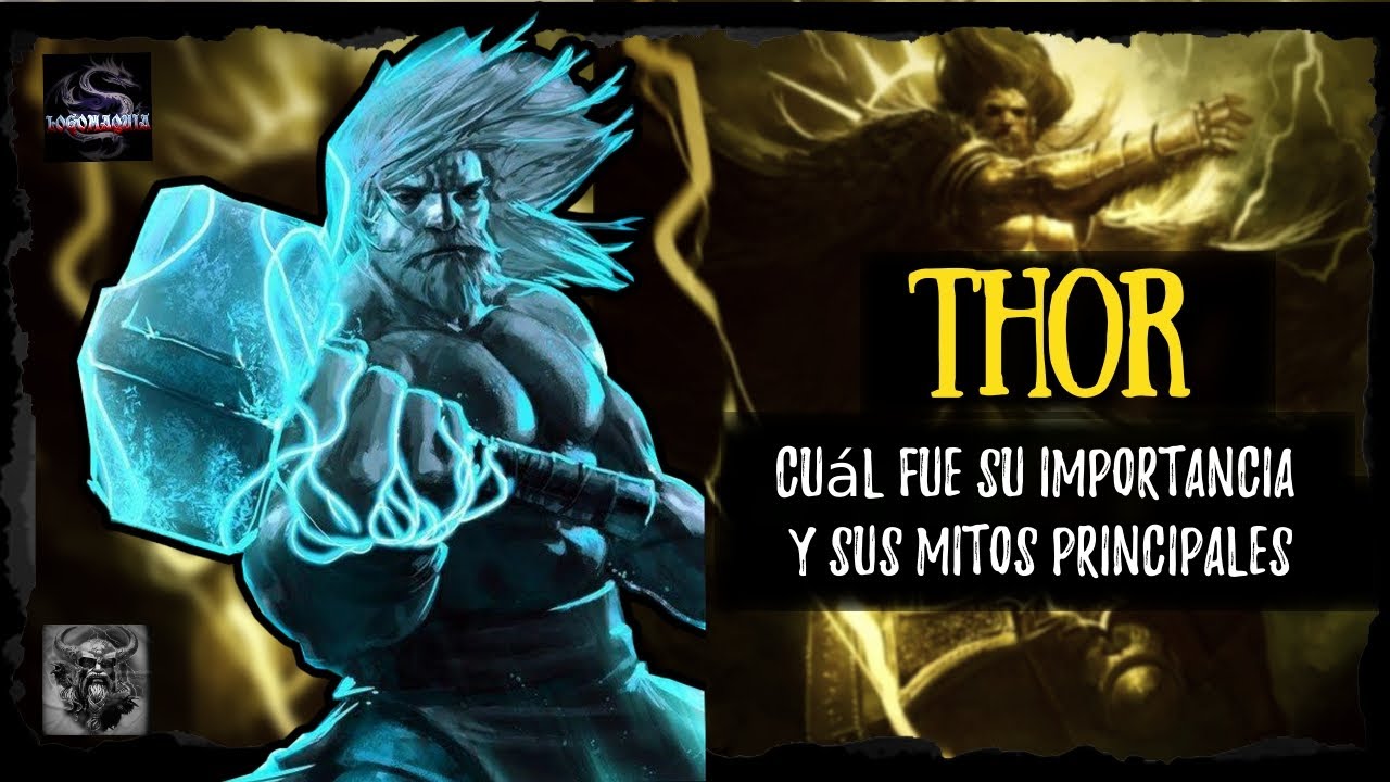 El MITO de THOR, dios del TRUENO (TODA su mitolog&iacute;a)📯 (MITOLOG&Iacute;A N&Oacute;RDICA cap&iacute;tulo 14) logomaquia