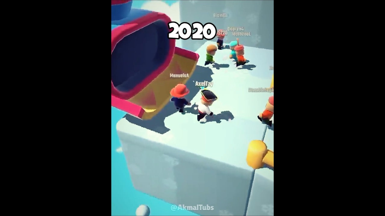 Stumble Guys 2025 Now vs 2020 Old Icy Heights ❤️