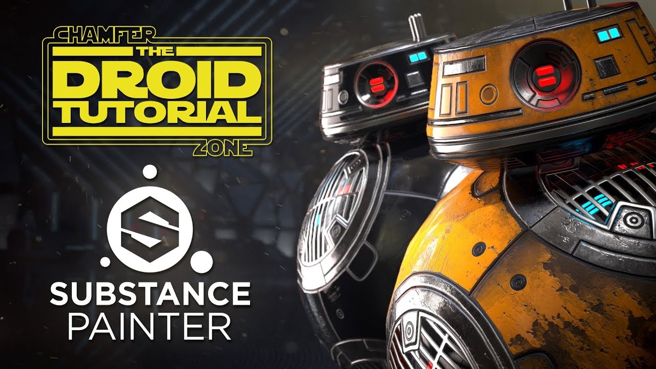 Star Wars: Droid Tutorial - Part 2 - Baking & Texturing - Substance Painter