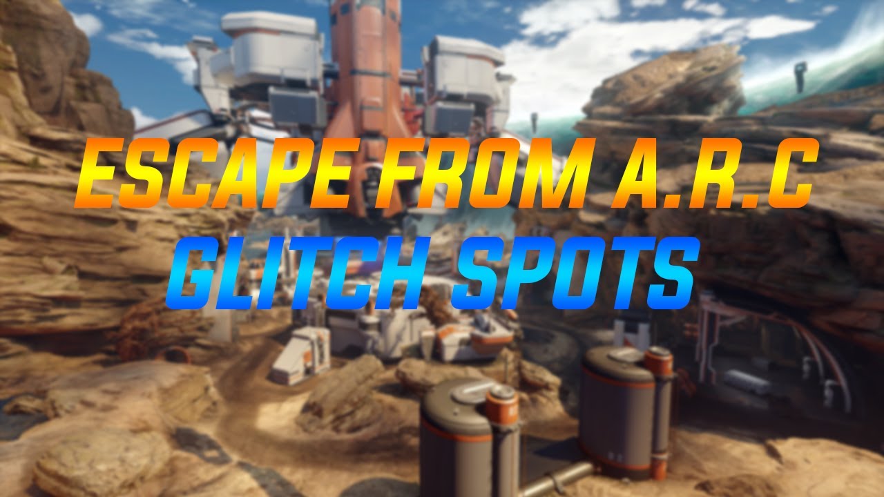 Escape From A.R.C. Glitch Spots ft.Cnixen - Halo 5 Guardians