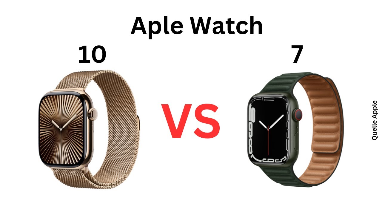 Apple Watch 7 VS Apple Watch 10