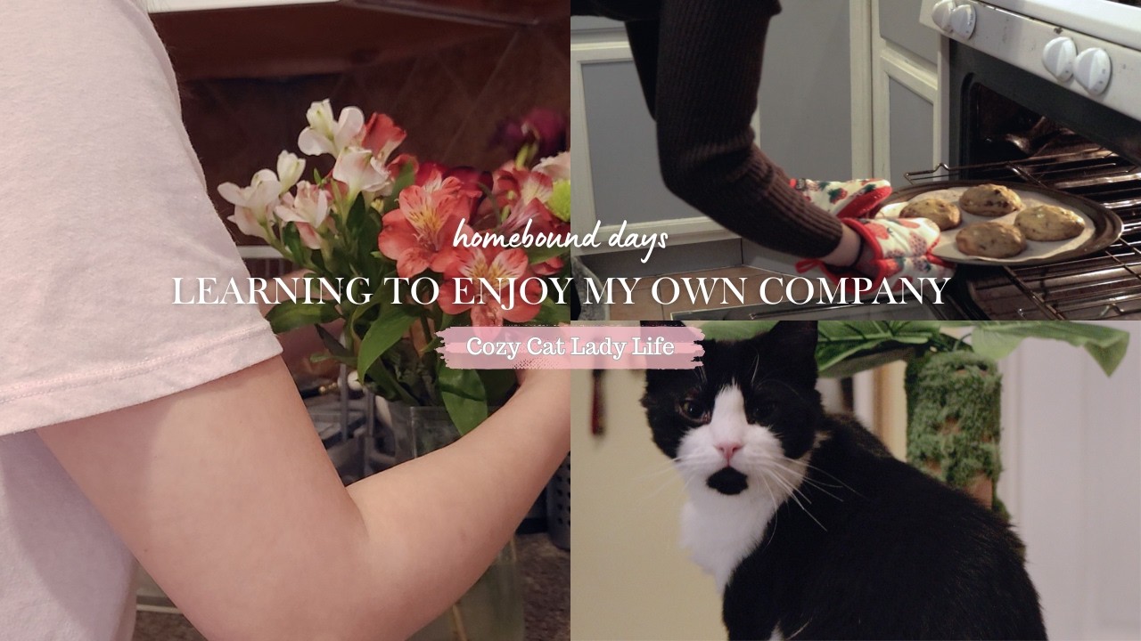 Staying In, Slowing Down | Cozy Homemaking, Baking & Cat Companions