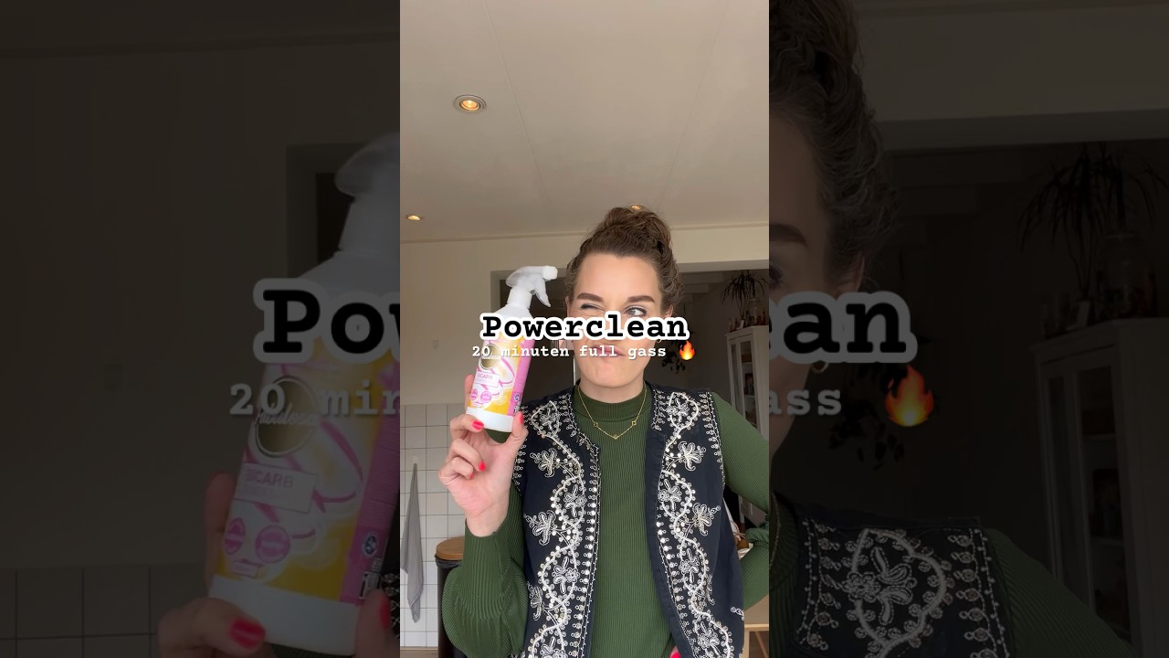 Schoonmaakmotivatie.. wat een zooitje 😂 #vlog #schoonmaken #nederlands #moederschap
