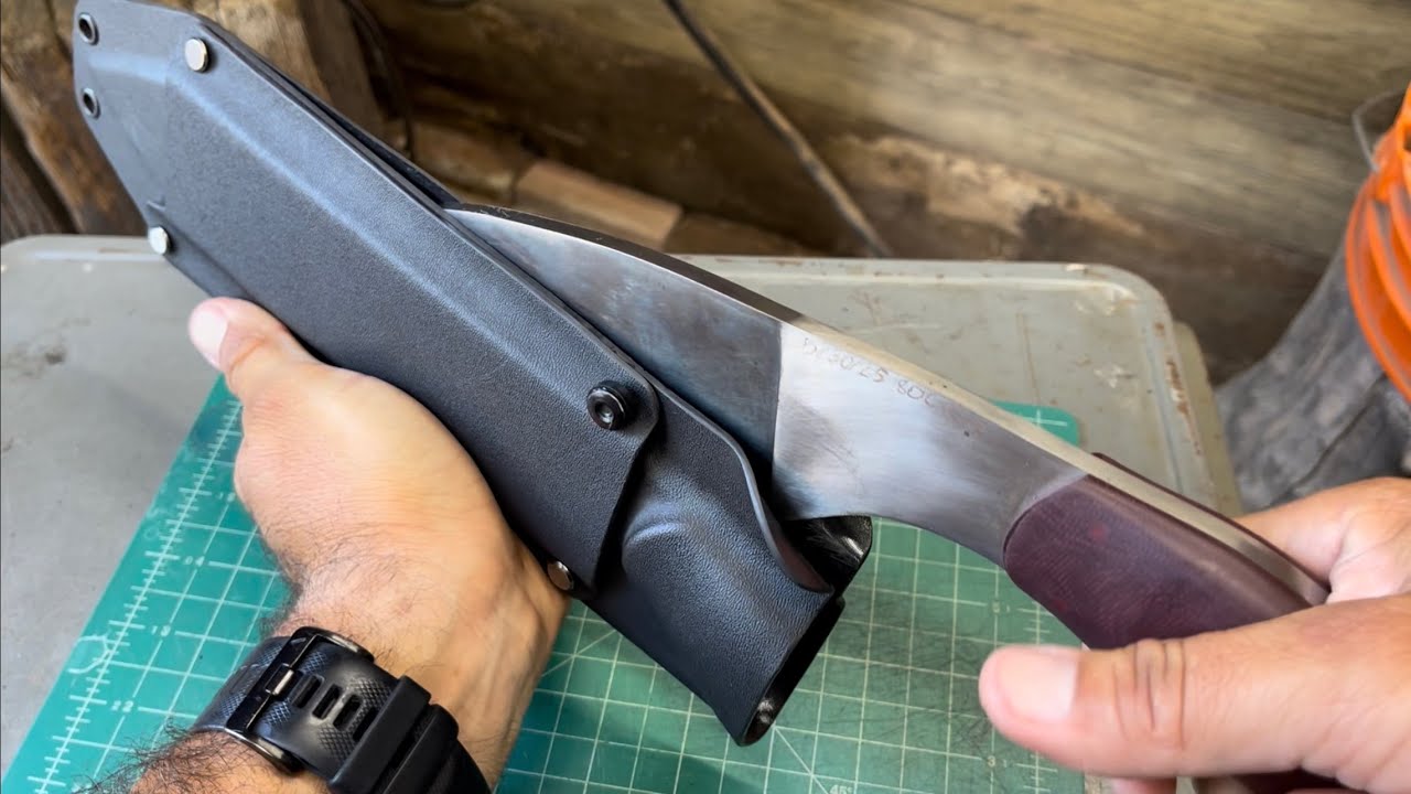 Top loader Kydex sheath for my kukri (khukuri) knife