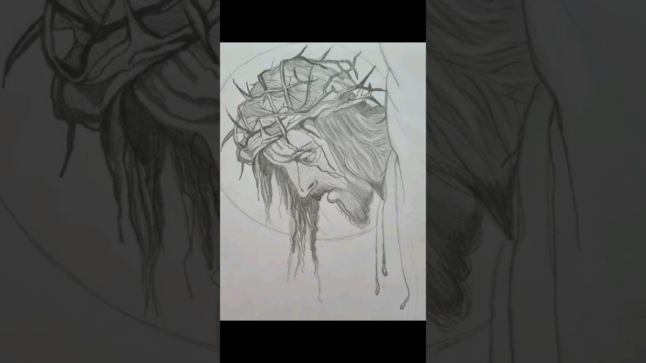 Meus Desenhos de Jesus #art #desenho #art #artist #arte #jesus #jesuscristo #jesuschrist