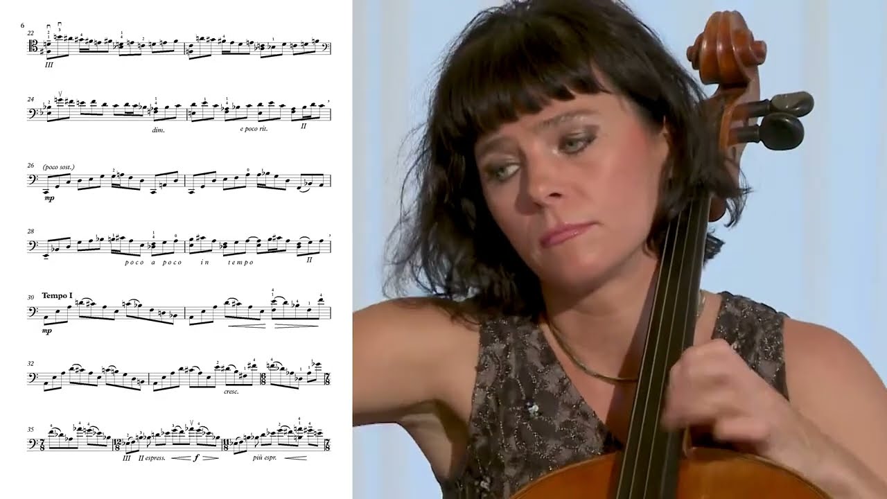 Jaroslaw Netter: Suite für Violoncello solo (2013/14), 1. Präludium