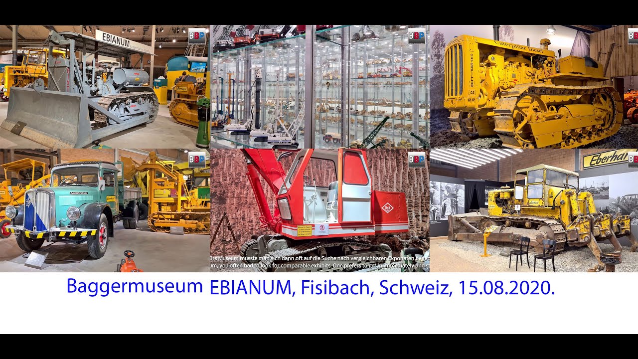 Baggermuseum EBIANUM, Fisibach, Switzerland, 2020.