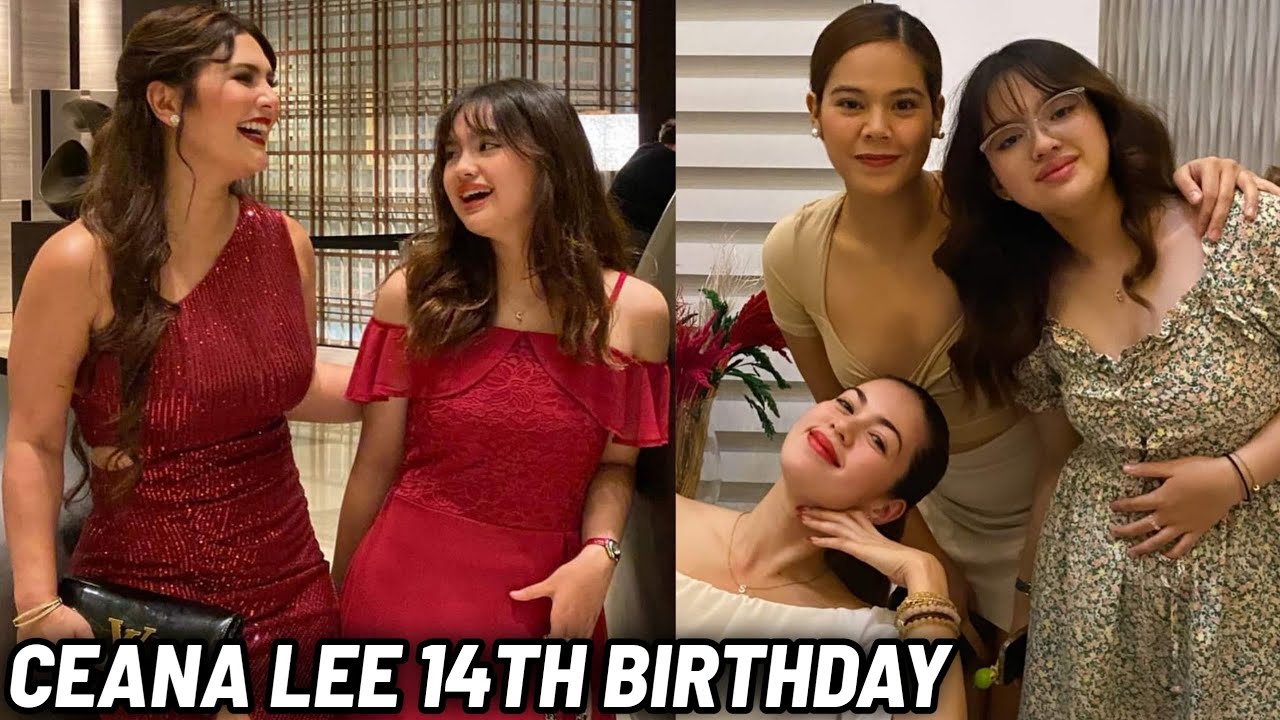 Vina Morales & Cedric Lee Daughter Ceana 14th Birthday❤️Simpleng Salo-salo Kasama Ang PAMILYA