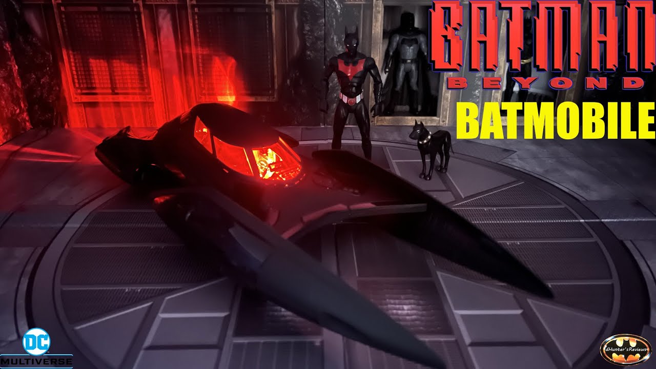 McFarlane DC Multiverse Batman Beyond Batmobile Amazon Exclusive Action Figure Vehicle Review