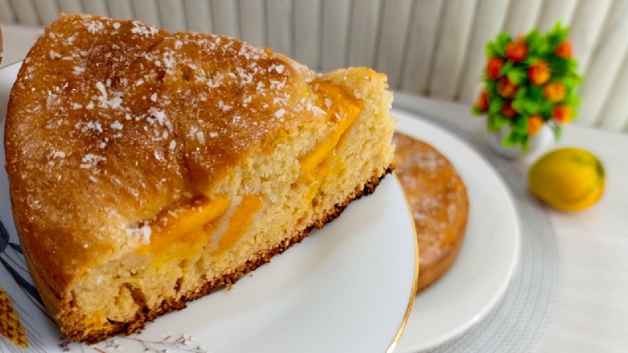 Der Beste Mangokuchen, Schneller Kuchen, Einfacher Kuchen, Saftiger Kuchen