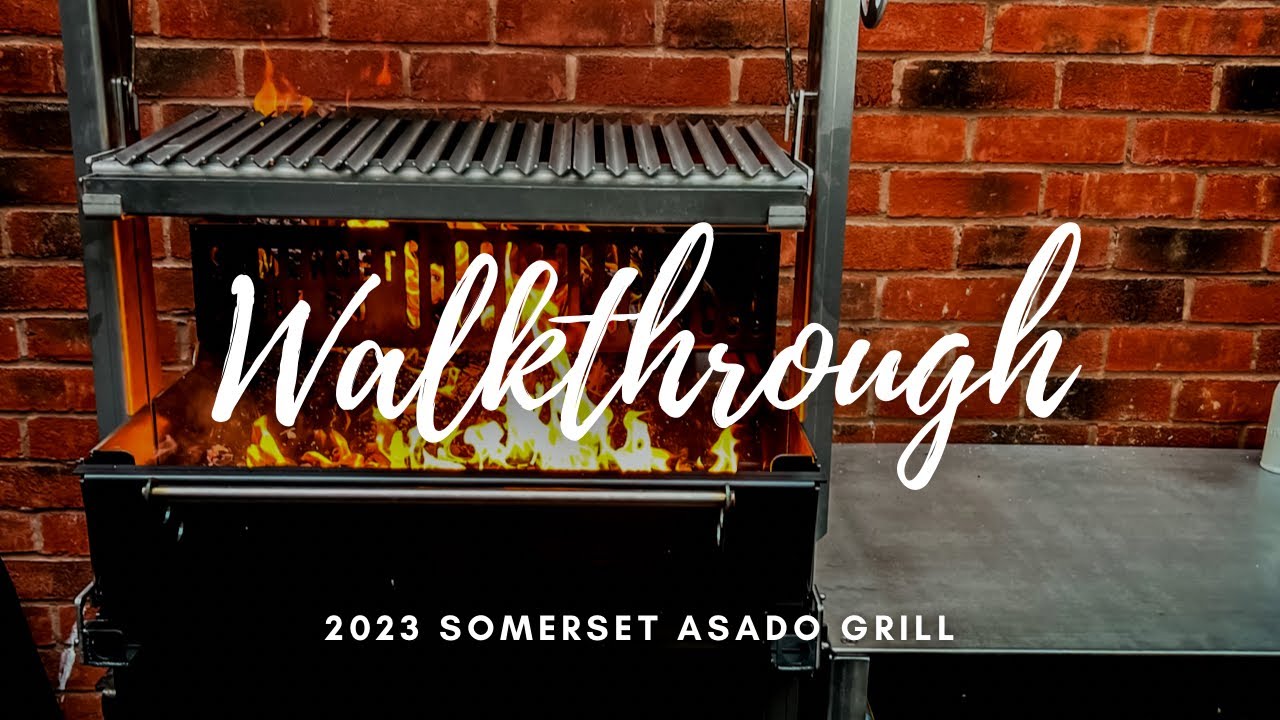 Brand New Somerset Glastonbury Asado Grill 2023 Walkthrough HGC