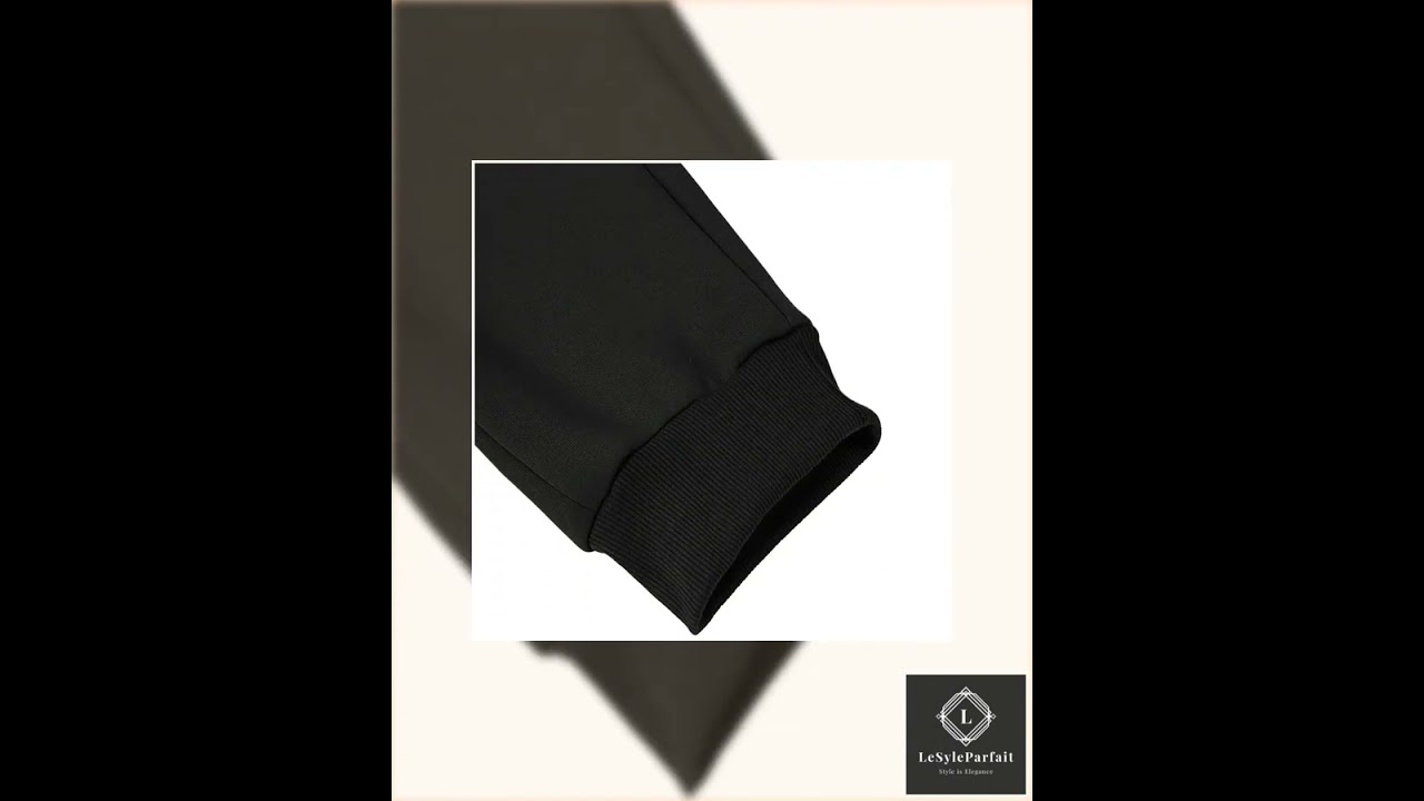 Sporty Casual Men Jogger Pants - Mid Rise Drawstring