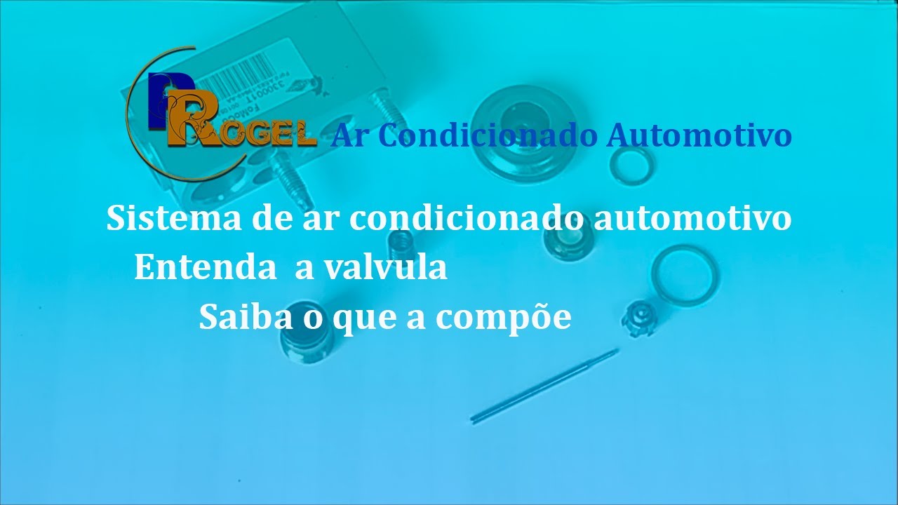 Desmontando a válvula de expansão