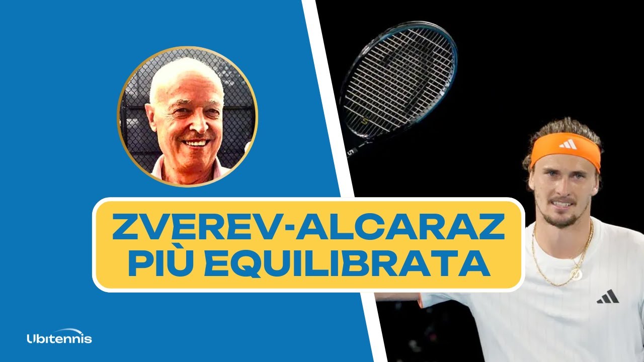 Vedo più equilibrio fra Alcaraz e Zverev che fra Sinner e Djokovic 