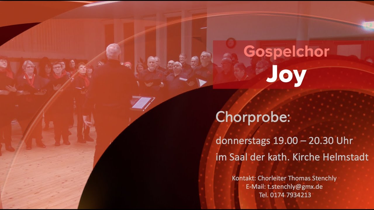 Gospelchor Joy: Wir stellen uns vor - The Answer - arrangiert von Cliff Duren