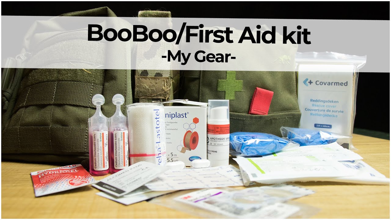 BooBoo / First Aid kit for Airsoft (or other outdoor activities) - My Medical Gear