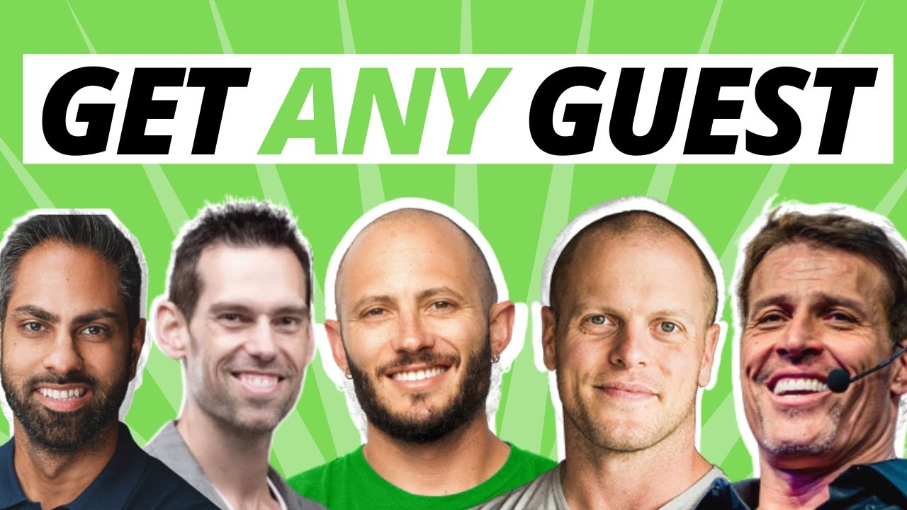 How to Get ANY Guest on your Podcast (Our EXACT Process)