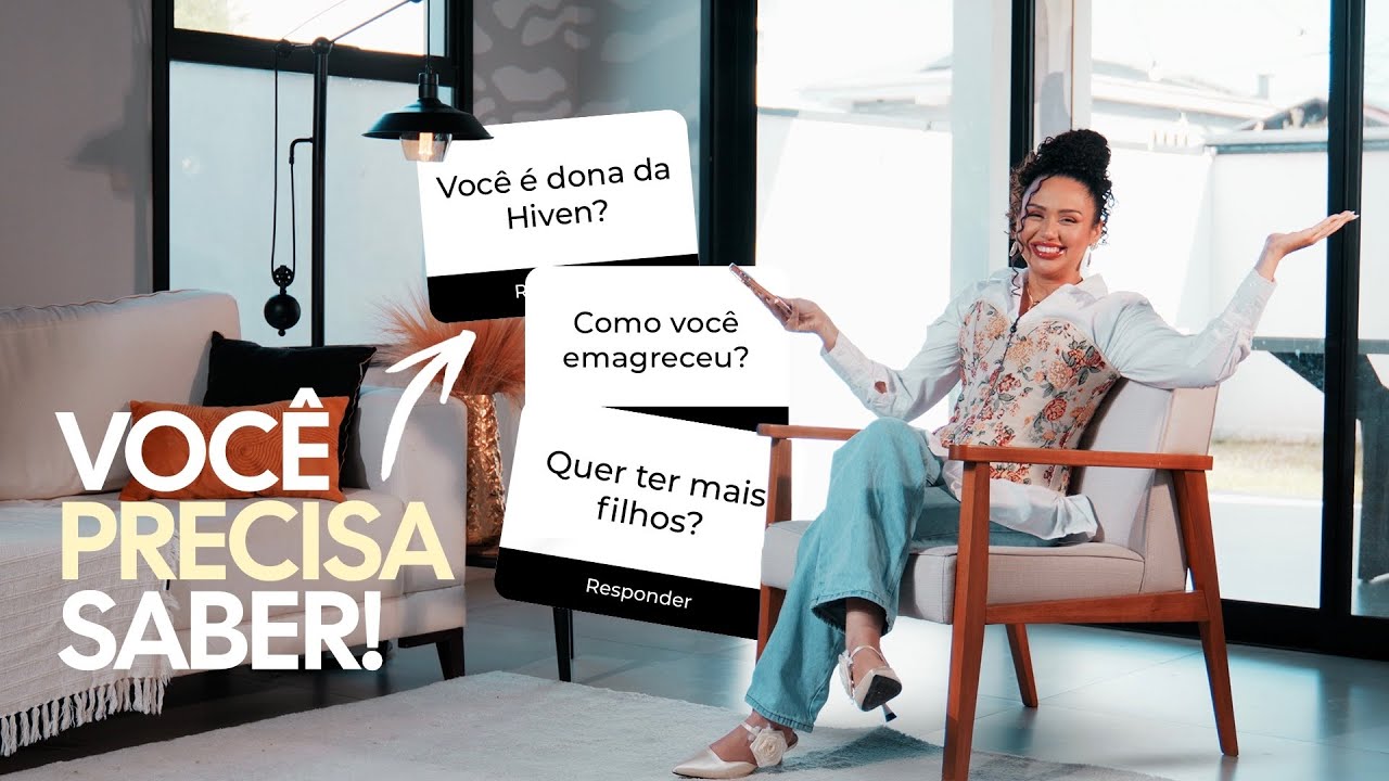 AS DIFICULDADES DA HIVEN, DIREÇÃO DE DEUS, COMO EMAGRECI E MEDO DE TER FILHOS? #VanResponde