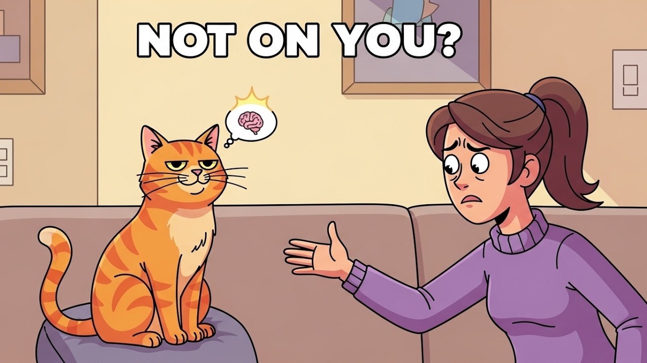 Why Does Your Cat Sit Near You But Avoid Your Lap