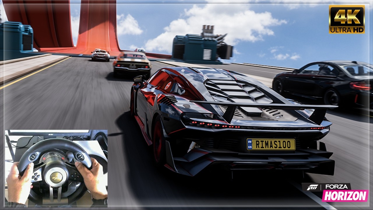 Zerouno Hypercars - Hot Wheels Race - Forza Horizon 5 | Steering Wheel Gameplay