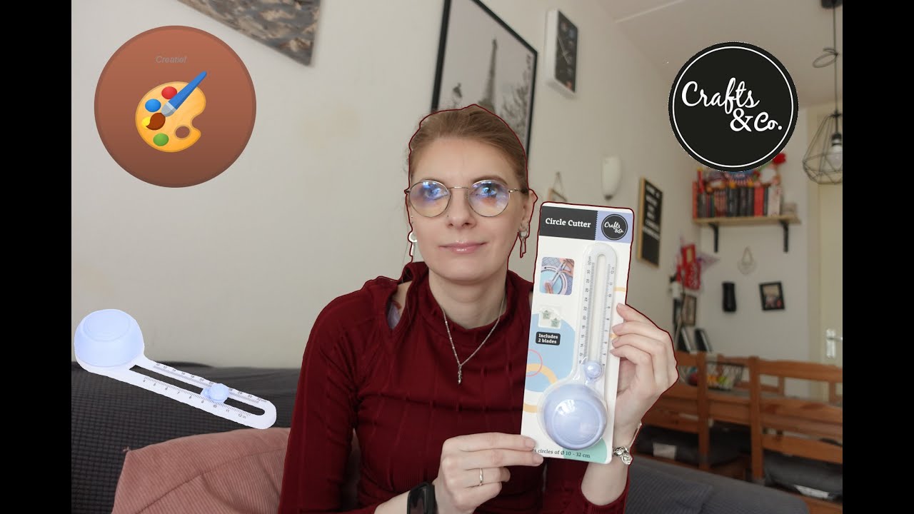 Crafts & Co Cirkelsnijder uittesten