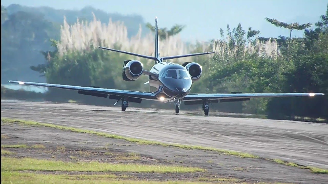 Cessna Citation Excel Black Pouso em Angra dos Reis RJ