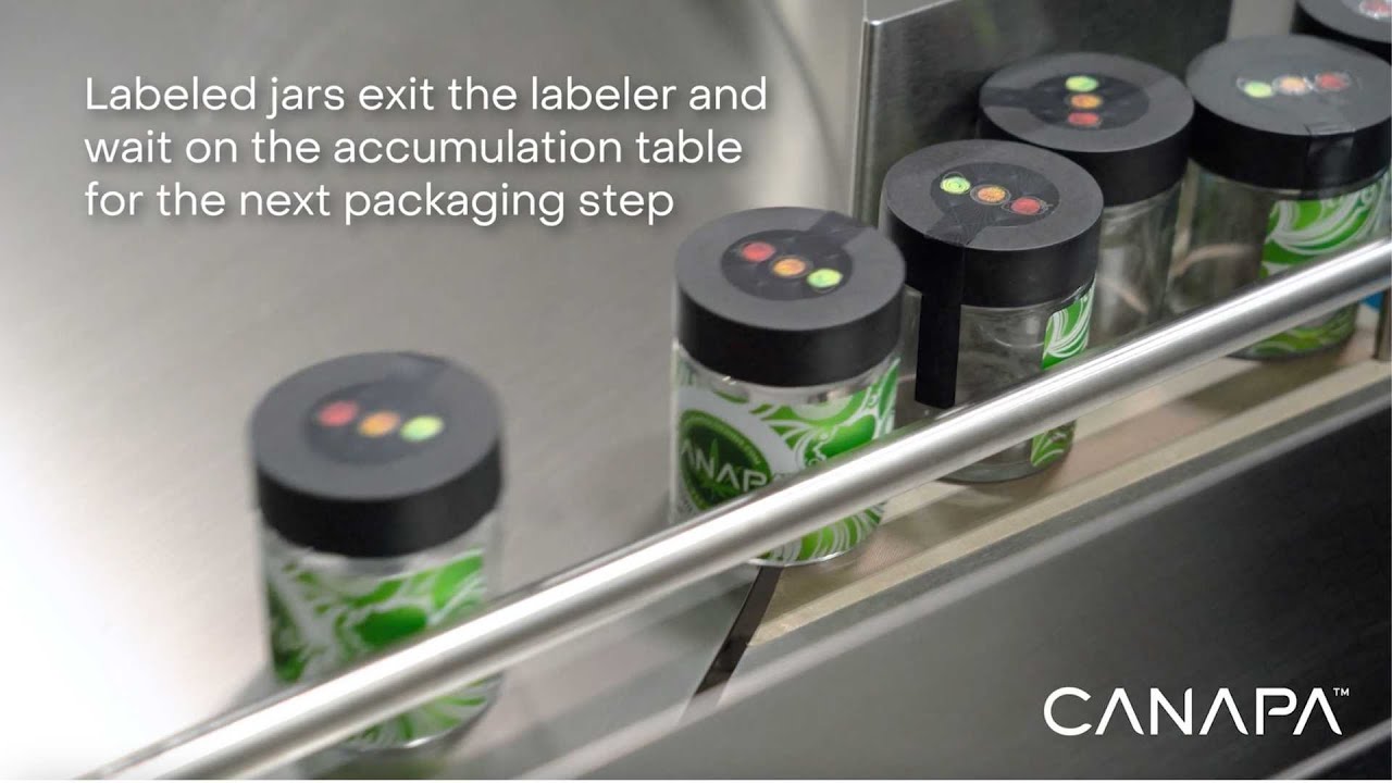Jar Wraparound and Cap Tamper Evident Seal Labeling Machine