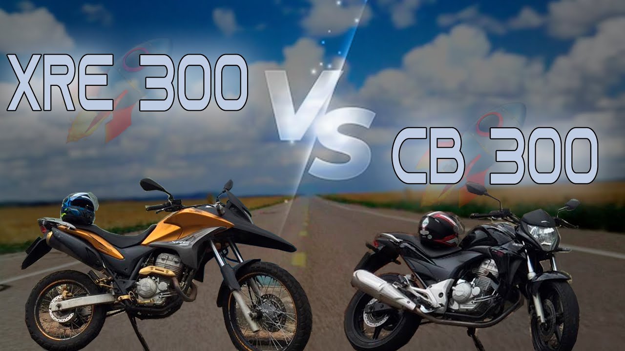 XRE 300 VS CB 300 !!! QUAL ANDA MAIS ??? 🚀🚀🚀