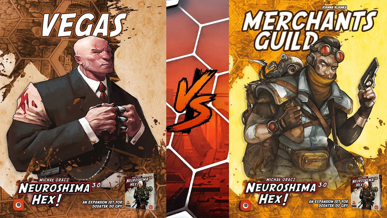 Vegas vs Gildia Kupców Neuroshima Hex 3.0 Rozgrywka 12