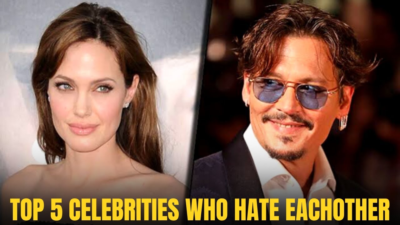 Top 5 Celebrities Who Hate Each Other .