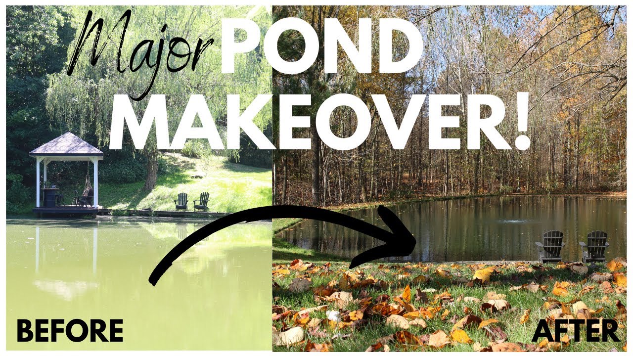 Pond Makeover ~ Pond Aeration System ~ The Pond Guy Pond Aerator
