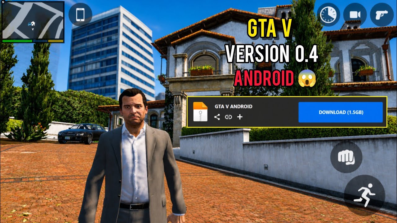 GTA V FANMADE VERSION 0.4 ON ANDROID