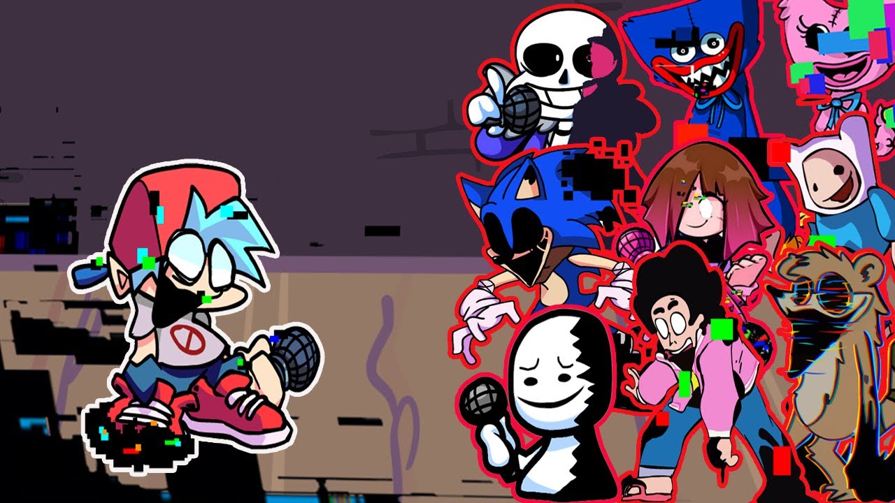 FNF - Blue Balled But All Pibby Characters Sings It 🎤 (Every Turn a Different Character Sings)
