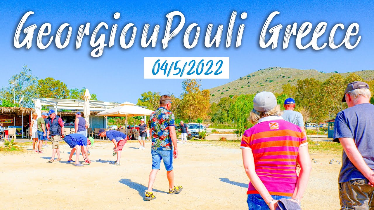 Crete Greece, Georgioupolis Crete, Walking Tour 4K, Kreta 2022 || Greece🇬🇷