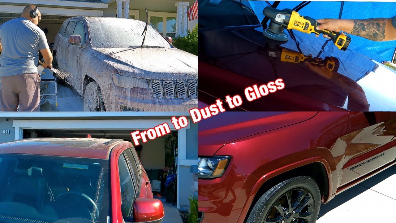 Auto Detailing a Jeep Cherokee | Full Exterior Transformation | Satisfying