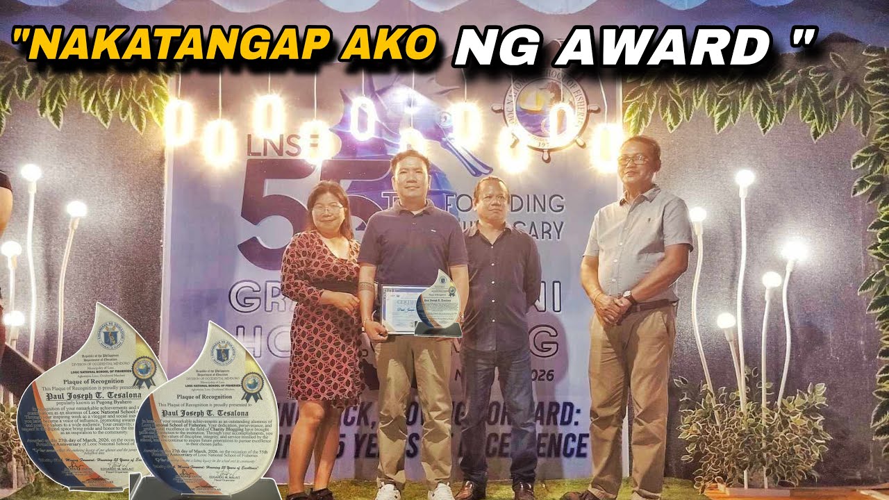 NAKATANGAP AKO NG AWARD GRABE!