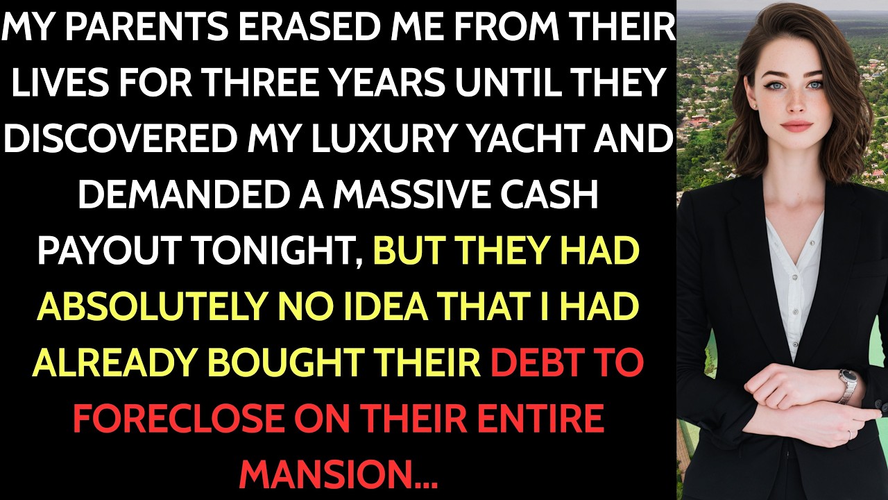My Parents Erased Me For Three Years — Then They Found My Yacht. Dad Demanded Cash Instantly.