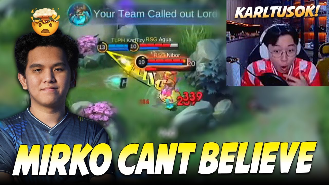 MIRKO's REACTION WHEN KARLTZY PICKED LANCELOT in SNAPDRAGON PRO SERIES TOURNAMENT . . . 🤯😮