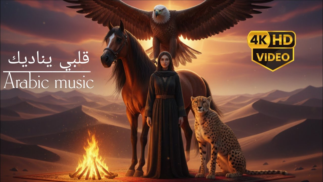 Qalbi Yunadeek | Emotional Arabic Song | Full 4k Video&rdquo;