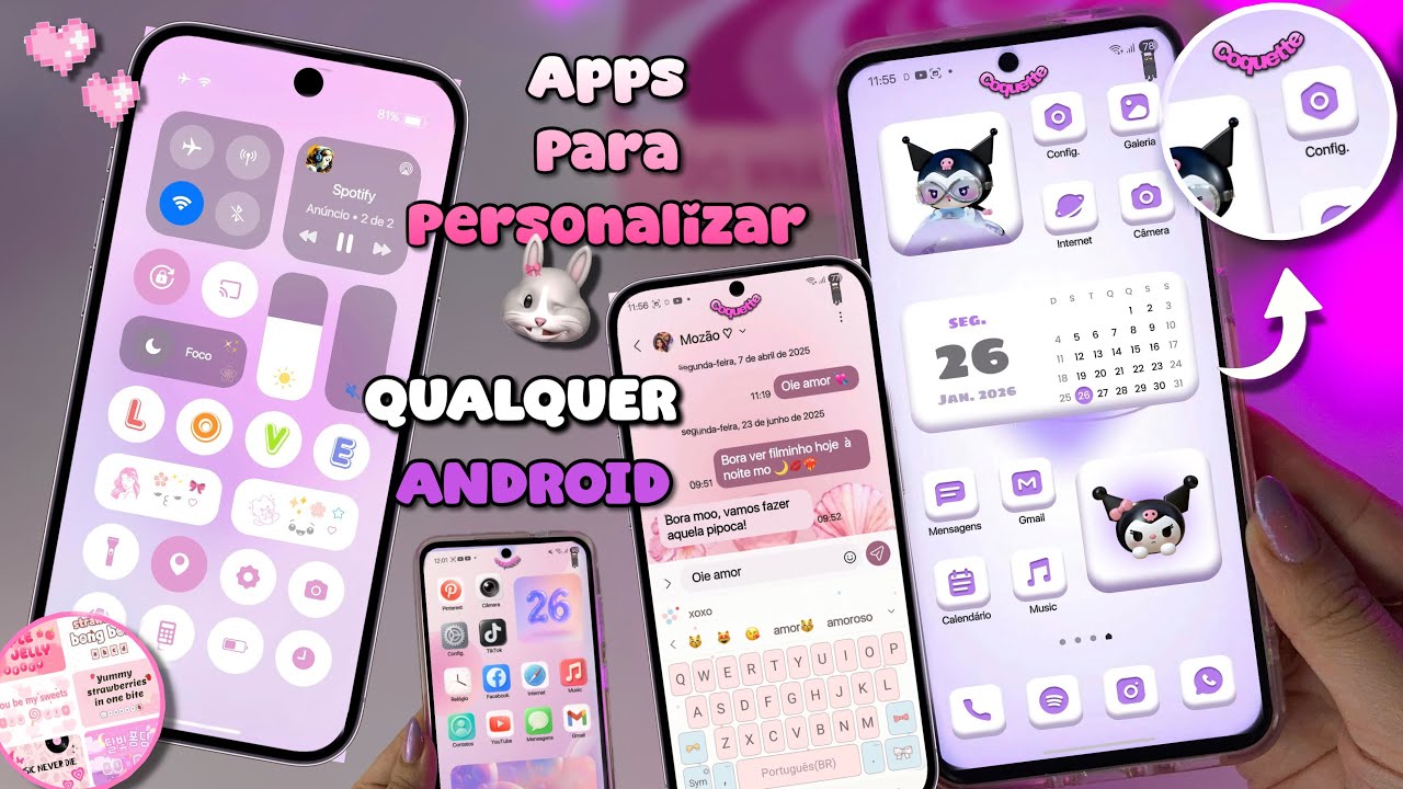 🎀APLICATIVOS PARA PERSONALIZAR SEU ANDROID
