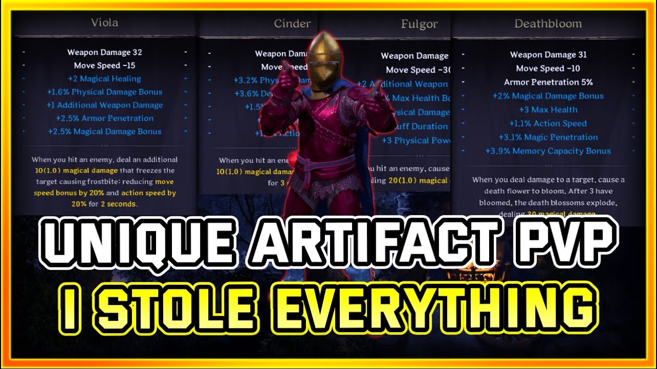 ARTIFACT WEAPONS ARE INSANE... This is what End Game Dark and Darker Looks Like!