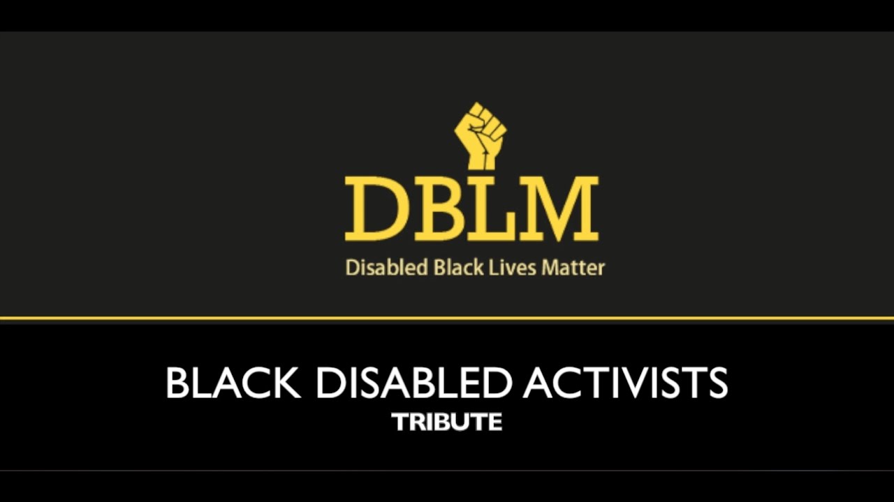 Black Disabled activists | Continuing with activism #BlackHistoryMonth #DisabledBlackLivesMatter