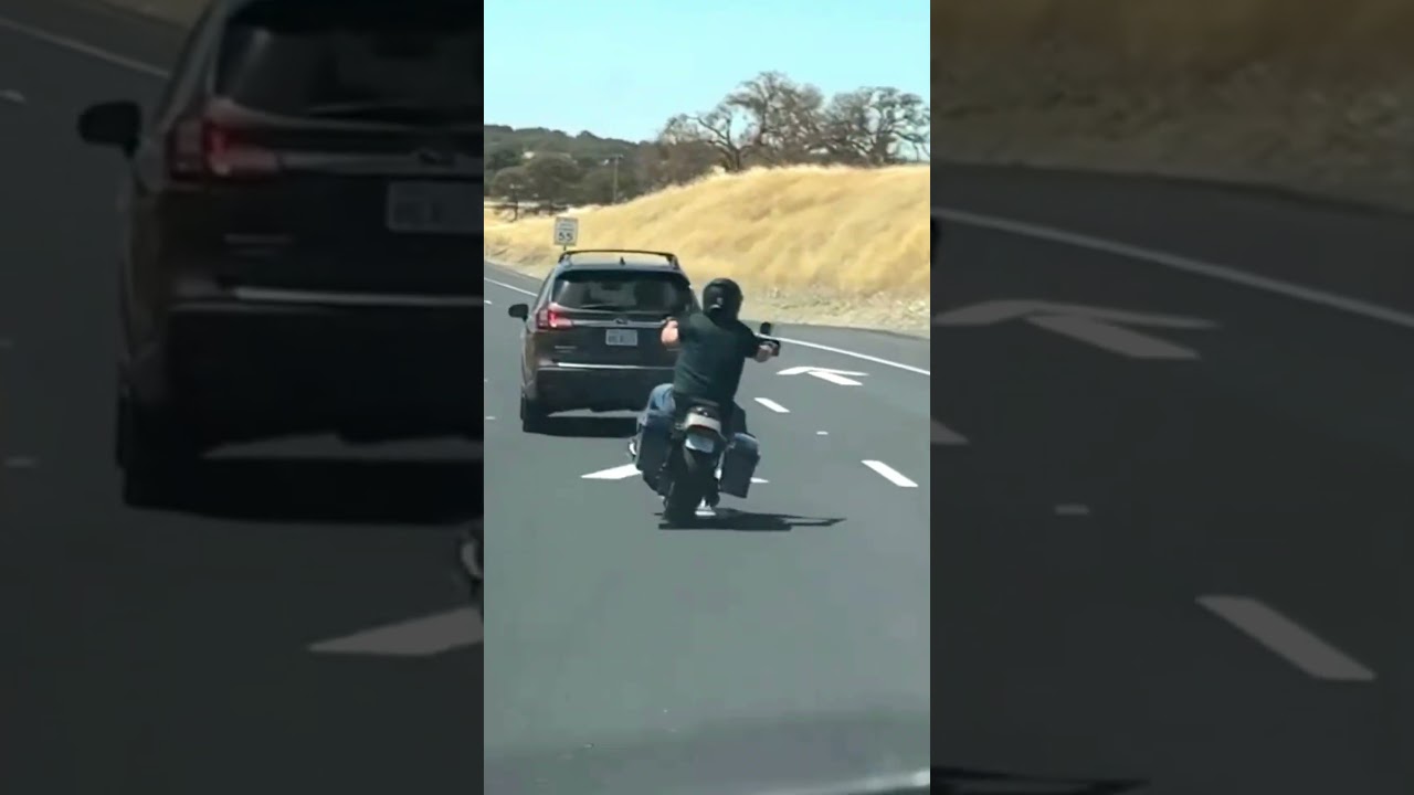 SKILL OR CRAZY? YOU DECIDE. 🏍️🔥