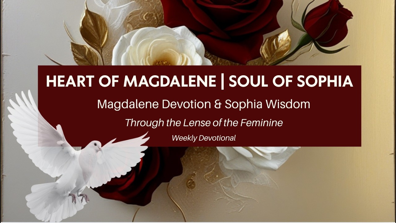 Holy Love As The Feminine Face of God 🤍🌹🤍 Heart of Magdalene 🕊️ Soul of Sophia