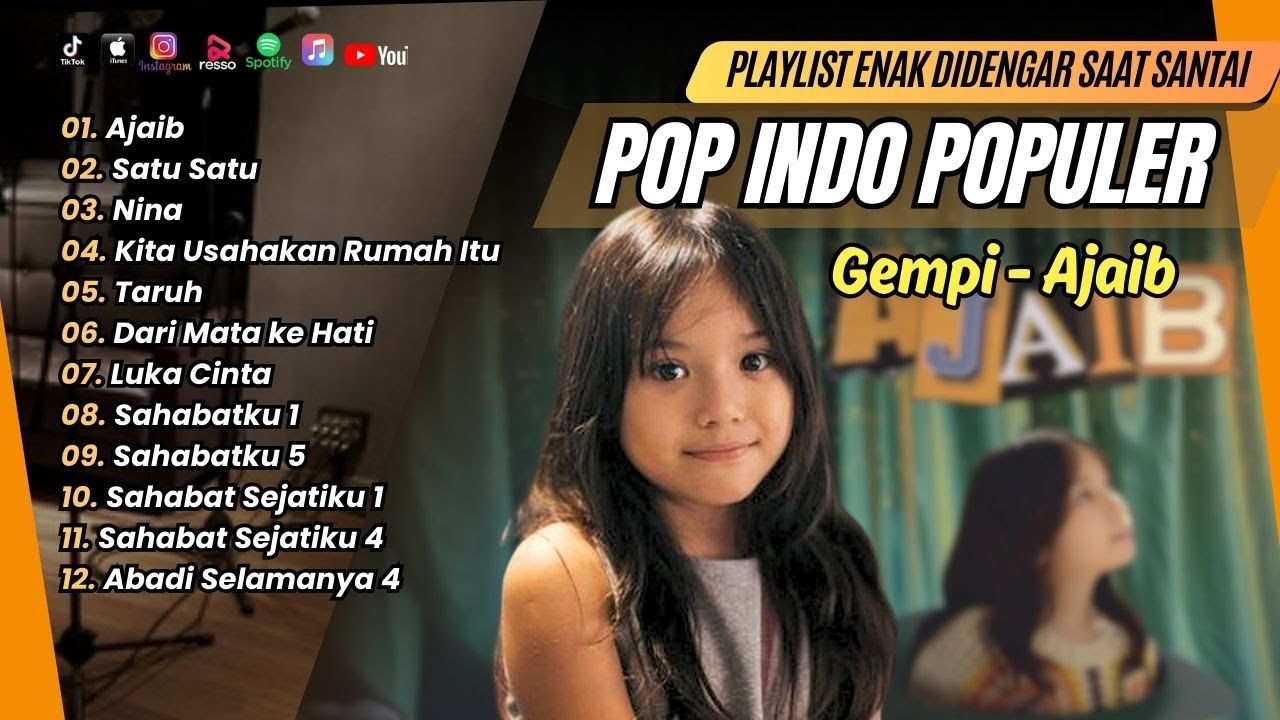 AJAIB - Gempi | SATU SATU - Idgitaf | KITA USAHAKAN RUMAH ITU || LAGU POP TERPOPULER 2024