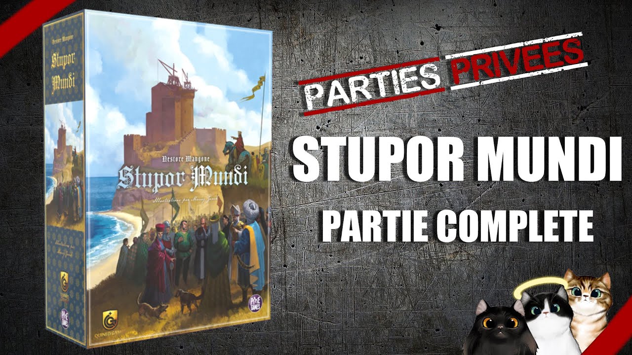 STUPOR MUNDI : Règles + Partie complète à 2 JOUEURS | Jeu de société