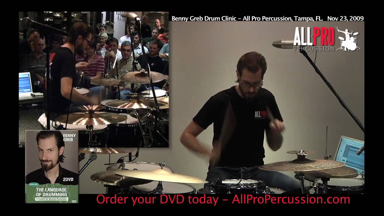 Benny Greb - All Pro Percussion - Good Question
