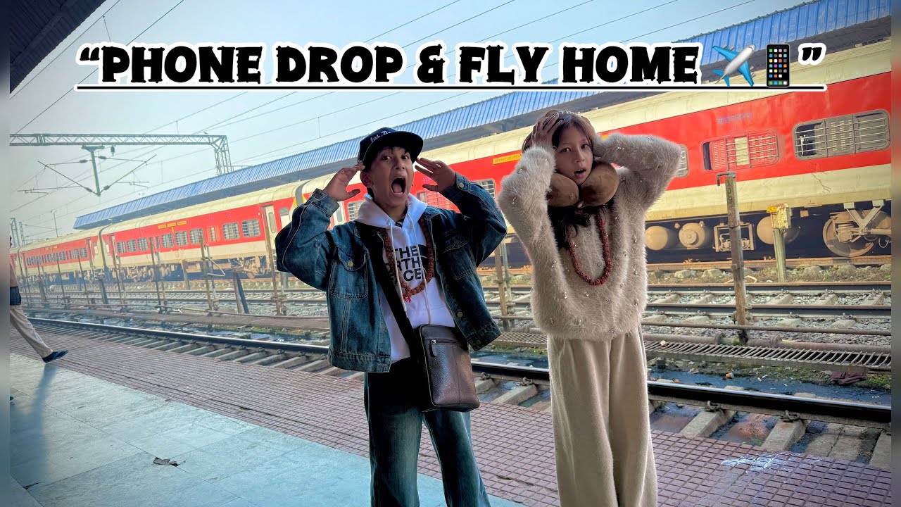 “Phone dropped at the start! 📱😄 Jokbani Auto rides and a flight home—watch our day four fun!”