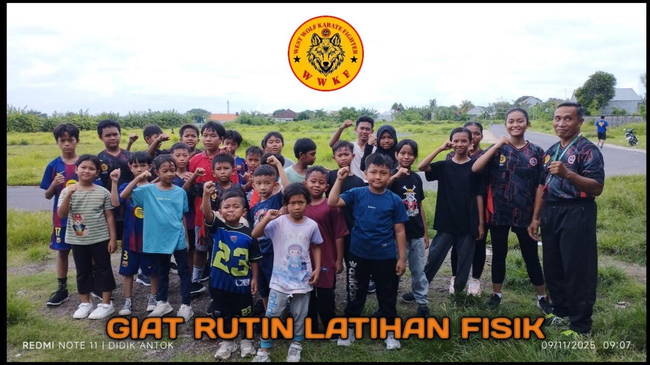 GIAT RUTIN TIAP BULAN LATIHAN FISIK !! #karate #latihanfisik #dojo #inkanas 