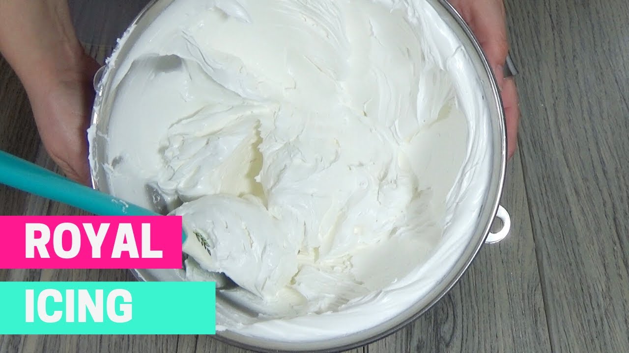Royal Icing sencillo para decorar galletas | Betún royal | Sache Bakes